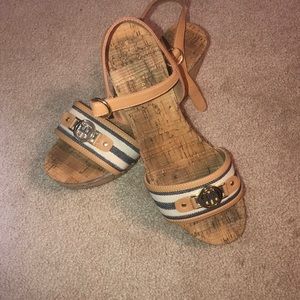 Tommy Hilfiger wedges.